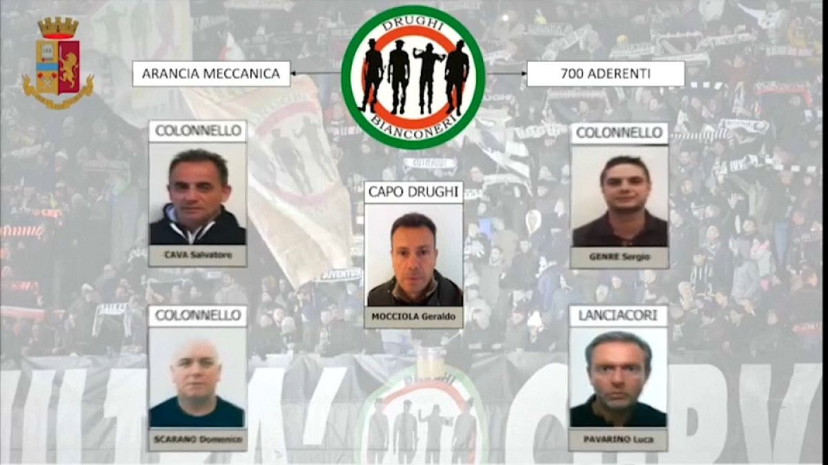 Estorsione alla Juventus e violenze: 12 capi ultras arrestati 