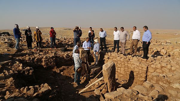 Şanlıurfa'da, Unesco Dünya Mirası Listesi'nde yer alan Göbeklitepe'deki yapılara benzeyen eserlere rastlandı Şanlıurfa'da, Unesco Dünya Mirası Listesi'nde yer alan Göbeklitepe'deki yapılara benzeyen eserlere rastlandı