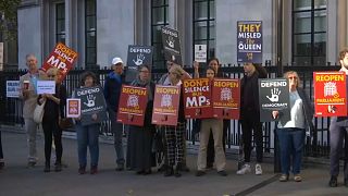 Johnsons Parlamentszwangspause in London vor Gericht