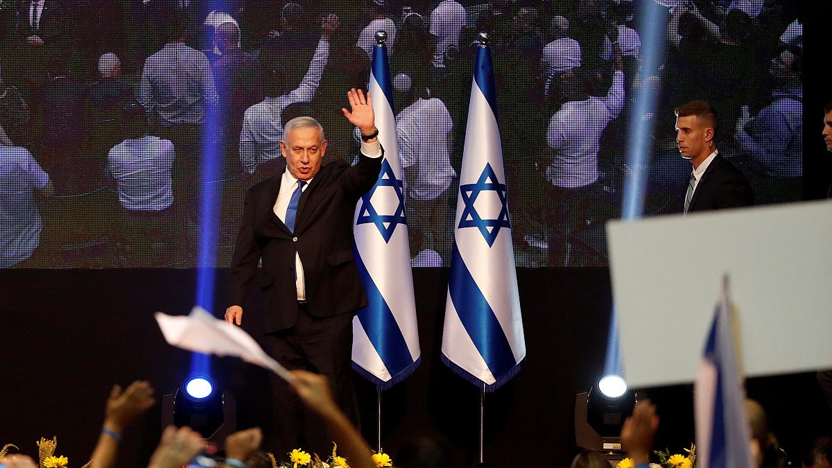 İsrail Başbakanı Netanyahu seçim sonrası ilk konuşmasında 'zaferden' söz etmedi