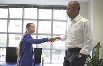 Obama, aktivist Greta Thunberg ile görüştü: "Sen ve ben bir takımız"