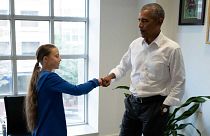 "Toi et moi, on forme une équipe" : Barack Obama à Greta Thunberg