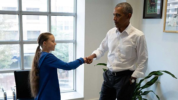 "Toi et moi, on forme une équipe" : Barack Obama à Greta Thunberg "Toi et moi, on forme une équipe" : Barack Obama à Greta Thunberg
