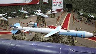 صواريخ ومسيرات عرضها يوم أمس "الإعلام الحربي الحوثي"