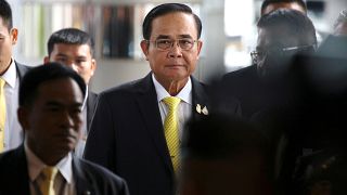رئيس الوزراء التايلاندي براوث تشان أوتشا في بانكوك في 25 يوليو 2019.