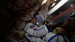 Luca Parmitano en la Estación Espacial Internacional