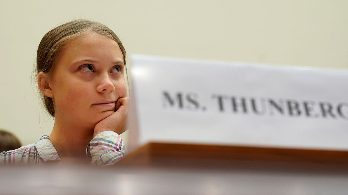 Greta Thunberg tells Congress: 'Unite behind the science'