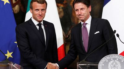 Macron in Italien: Forderung nach besserer Migrationspolitik