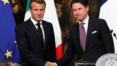 Macron y Conte, reencuentro tras meses de profunda crisis franco-italiana