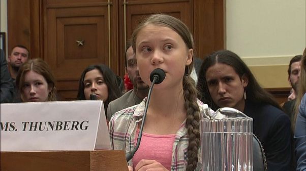 Greta Thunberg sendet klare Botschaft an US-Kongress Greta Thunberg sendet klare Botschaft an US-Kongress