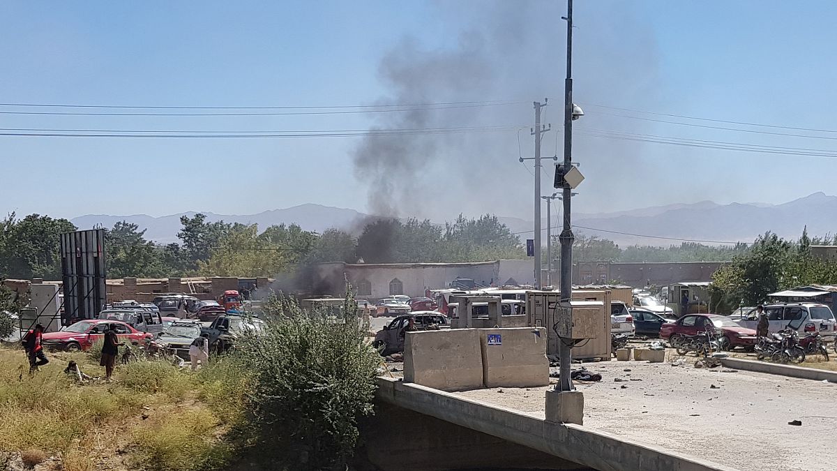 Afganistan'ın başkenti Kabil'in kuzeyinde 17 Eylül'de gerçekleşen saldırı
