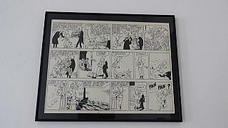 400 000 euros pour une planche de Tintin 