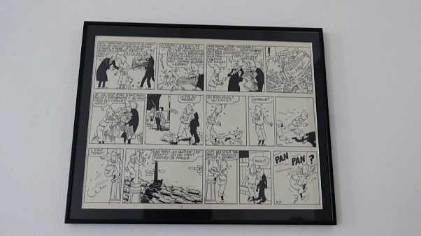 400 000 euros pour une planche de Tintin 400 000 euros pour une planche de Tintin