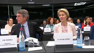 Еврокомиссары на парламентском ковре