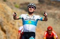 La gioia di Alexey Lutsenko.