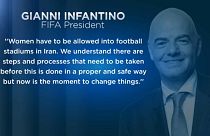 FIFA Başkanı Infantino'dan İran'a çağrı: Kadınların stadyumlara girme zamanı