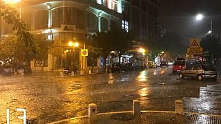 Σφοδρή καταιγίδα στην Θεσσαλονίκη
