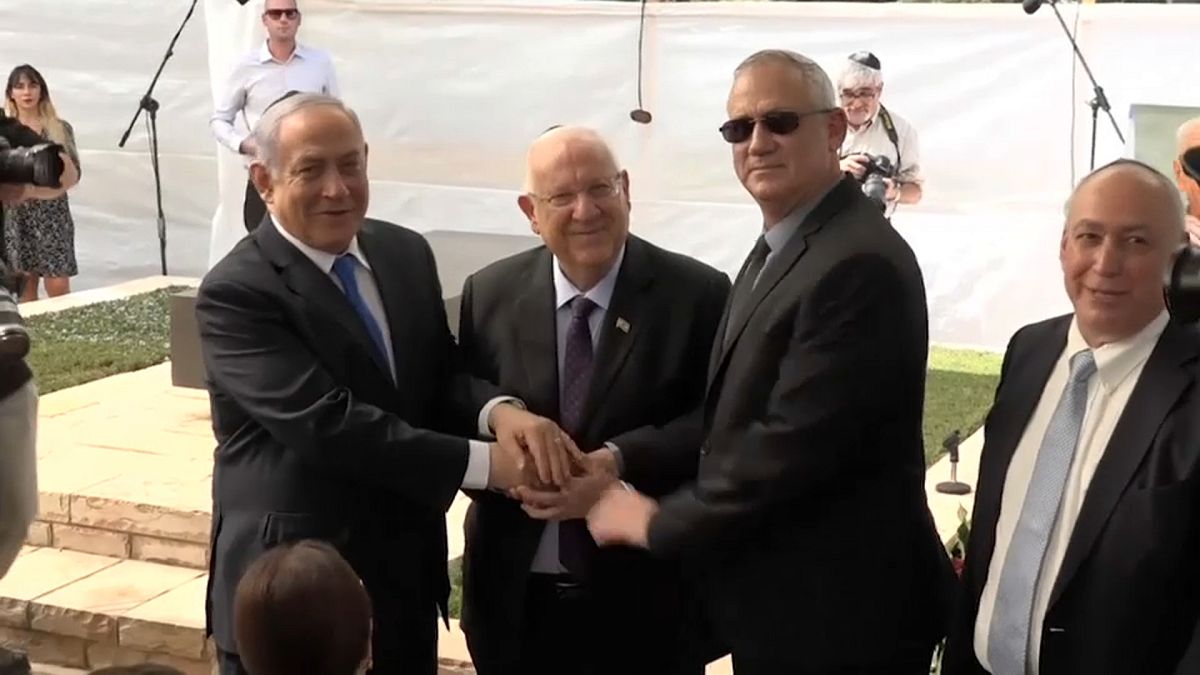 Gantz recusou formar "governo de unidade nacional" com Netanyahu