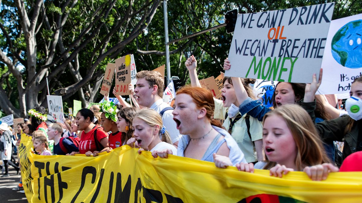 تظاهرات دانش آموزان علیه تغییرات آب و هوایی درآلمان