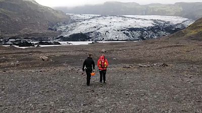 Scientists in Iceland fuse carbon dioxide into rock in a bid to combat climate change