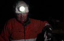 Bent Jakobsen arbeitet seit 14 Stunden in der Mine in Spitzbergen