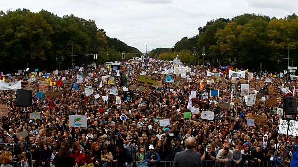 Protesta contra el cambio climático en Berlin Protesta contra el cambio climático en Berlin