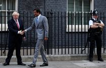 بوریس جانسون و امیر قطر پیرامون حمله به آرامکو در لندن گفتگو کردند