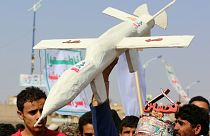 مسيرة مؤيدة للحوثين- أرشيف رويترز