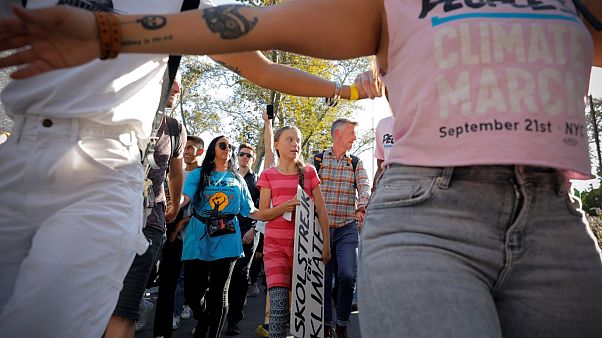 Erst Protest, dann UN: Greta Thunberg bei Jugendklimagipfel erwartet Erst Protest, dann UN: Greta Thunberg bei Jugendklimagipfel erwartet