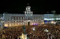 A családi erőszak ellen tiltakoztak több ezren Madridban