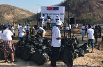EU organises beach cleanup events worldwide to raise awareness of marine pollution