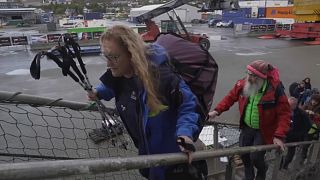 Abschied in Tromsø: 300 Forscher auf der "Polarstern"