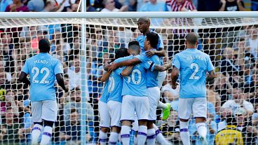 Premier Lig'in son şampiyonu Manchester City'den Watford'a tarihi fark: 8-0
