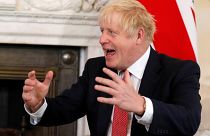 Britain's Prime Minister Boris Johnson during a meeting at Downing Street in London, Britain September 20, 2019