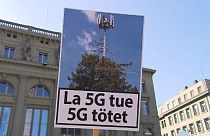 Протест против сетей 5G