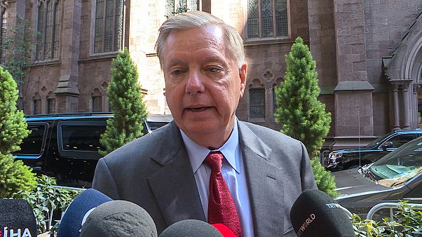 Graham, Erdoğan ile Suriye'deki gelişmeleri ve F-35 programını ele aldı Graham, Erdoğan ile Suriye'deki gelişmeleri ve F-35 programını ele aldı
