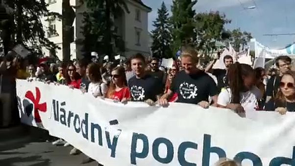Марш против абортов в Братиславе Марш против абортов в Братиславе