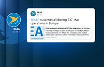 European Aviation Safety Agency grounds all Boeing 737 MAX aircraft