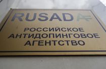 The office of Russian Anti-Doping Agency (RUSADA) in Moscow