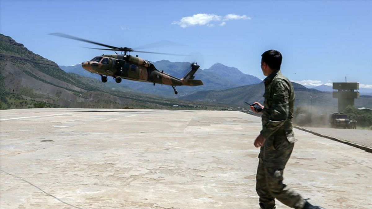 Irak'ın kuzeyinde PKK'nın döşediği patlayıcı inflak etti: 2 Türk askeri yaşamını yitirdi
