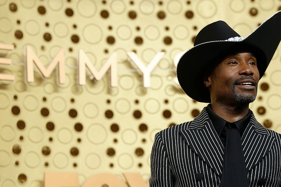 На ковровой дорожке перед "Эмми"