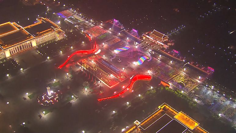 Подготовка парада в Пекине