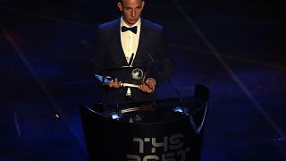 Zsóri Dániel kapta az év legszebb góljáért járó Puskás-díjat a FIFA-gálán