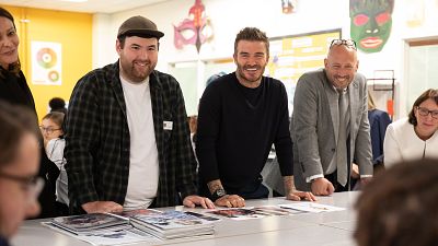 David Beckham & Adwoa Aboah launch training for aspiring fashion moguls David Beckham & Adwoa Aboah launch training for aspiring fashion moguls