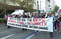 Grecia: el Gobierno conservador se enfrenta a su primera huelga general