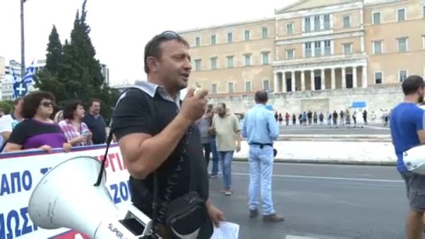 Grèce : première grève contre Mitsotakis Grèce : première grève contre Mitsotakis