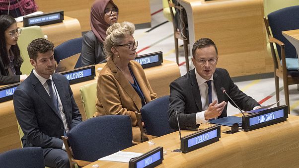 Szijjártó az ENSZ nyilatkozatban nem szereplő dolog ellen küzd Szijjártó az ENSZ nyilatkozatban nem szereplő dolog ellen küzd
