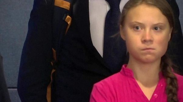 La mirada de Greta Thunberg a Donald Trump después de dar un poderoso discurso en la ONU La mirada de Greta Thunberg a Donald Trump después de dar un poderoso discurso en la ONU