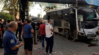 ترکیه؛ تله انفجاری برای اتوبوس نیروهای پلیس ۵ زخمی برجای گذاشت