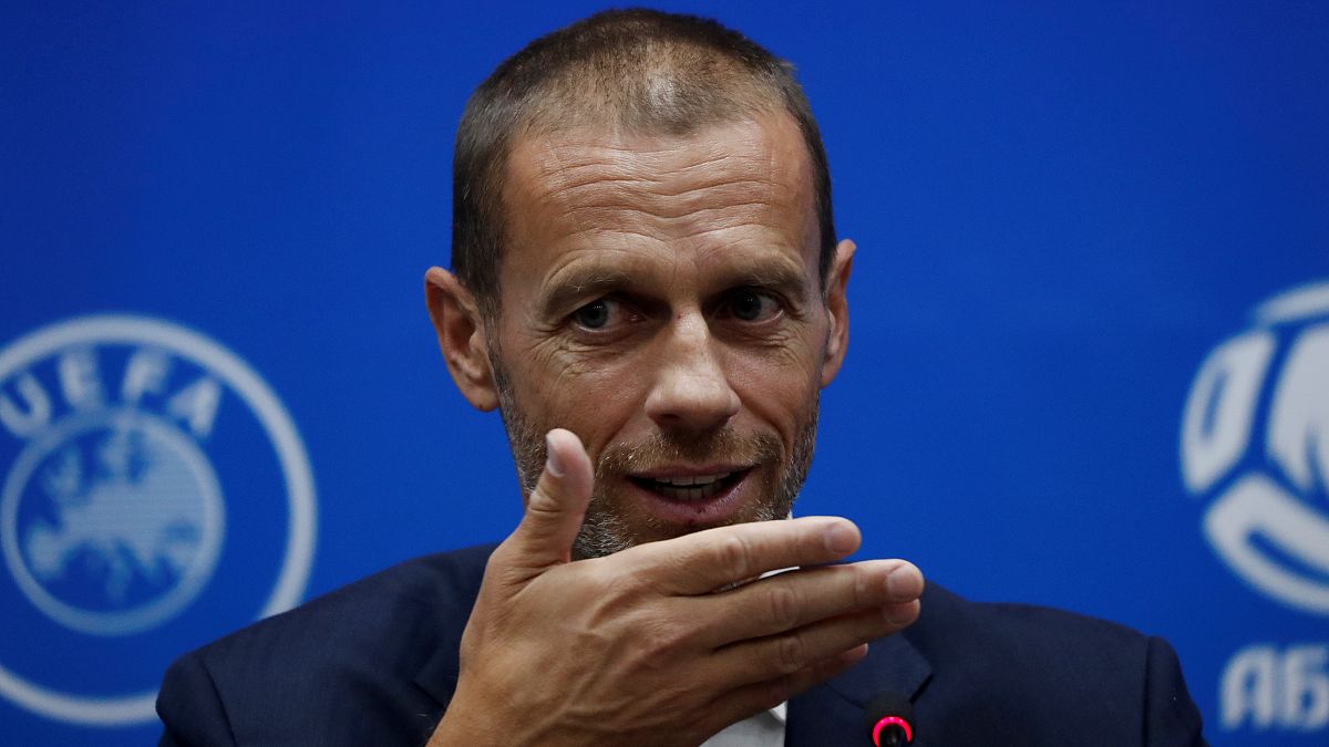 Aleksander Čeferin revela novidades no mundo da UEFA